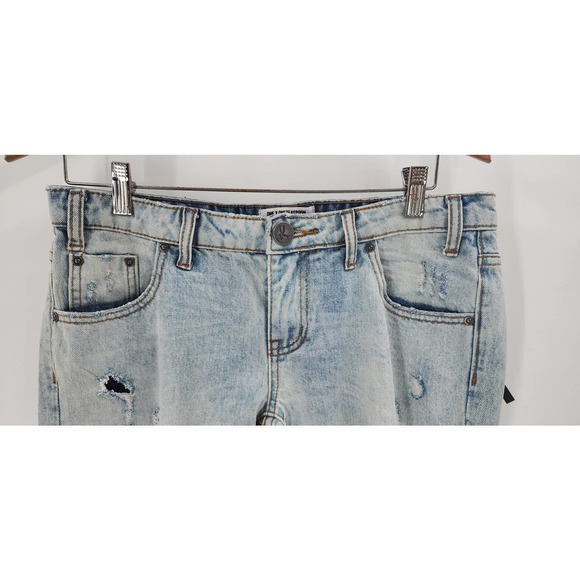 New NWT One X One Teaspoon Freebirds Low Waist Rigid Skinny 7/8 Length Size 28 - Picture 7 of 14